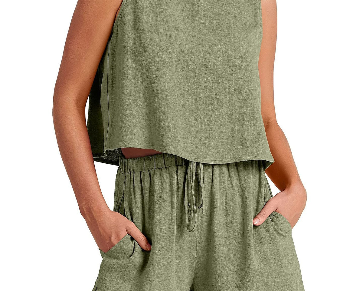 KADIN EB548 T-SHIRT - SHORT SET