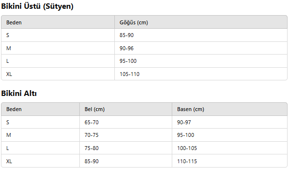 KADIN ENC264 BİKİNİ SET