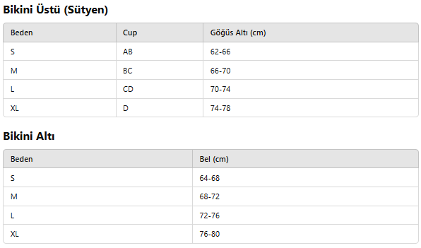 KADIN EBİ261 BİKİNİ