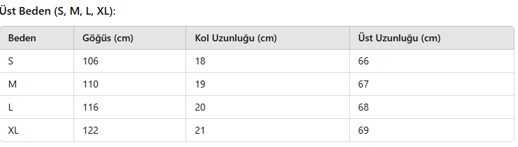 KADIN EB5V4 GÖMLEK - SHORT SET