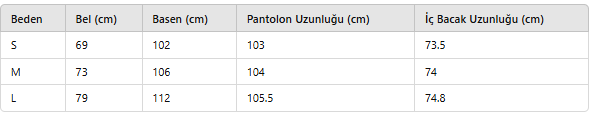 KADIN EB667 PANTOLON