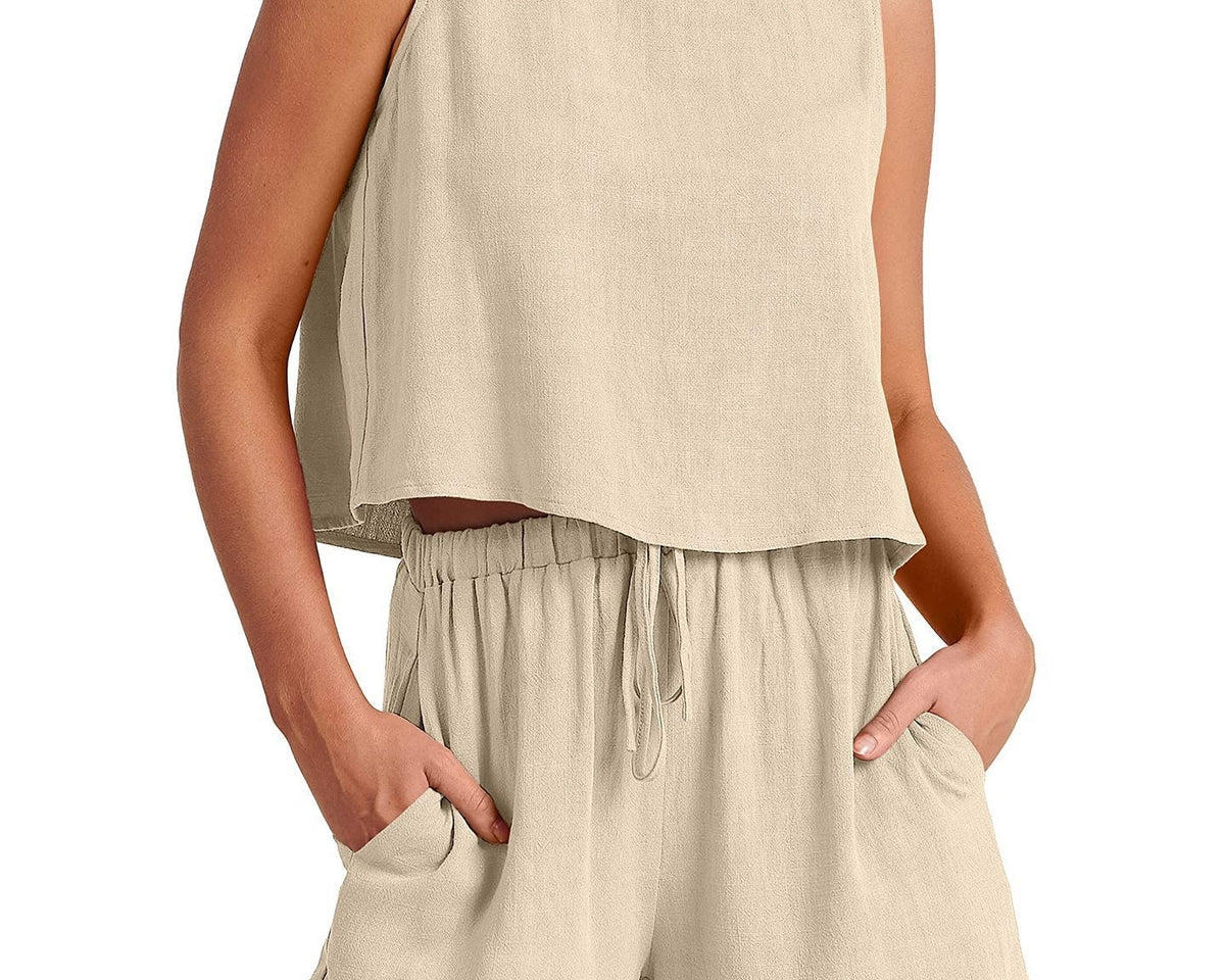 KADIN EB548 T-SHIRT - SHORT SET