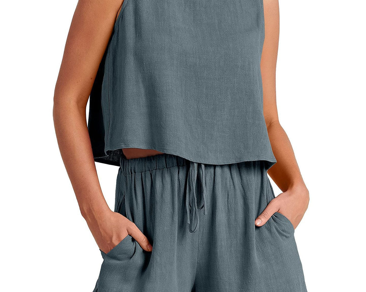 KADIN EB548 T-SHIRT - SHORT SET