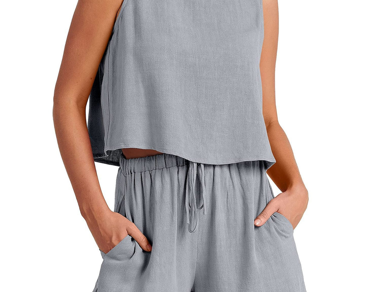 KADIN EB548 T-SHIRT - SHORT SET